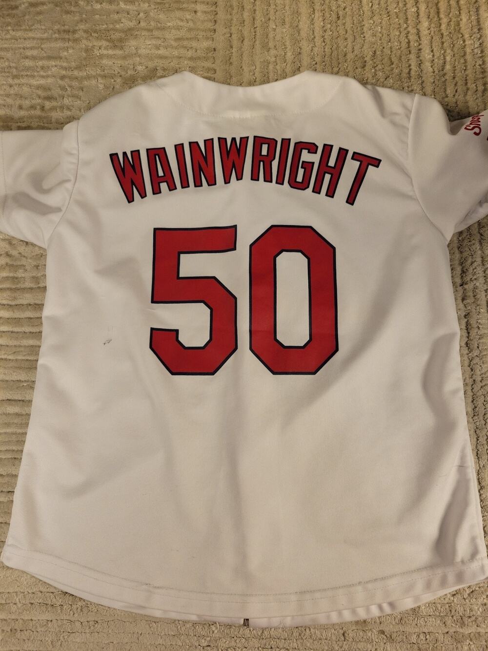 Adam Wainwright St Louis Cardinals Jersey Baseball MLB Youth Large Boys Kids